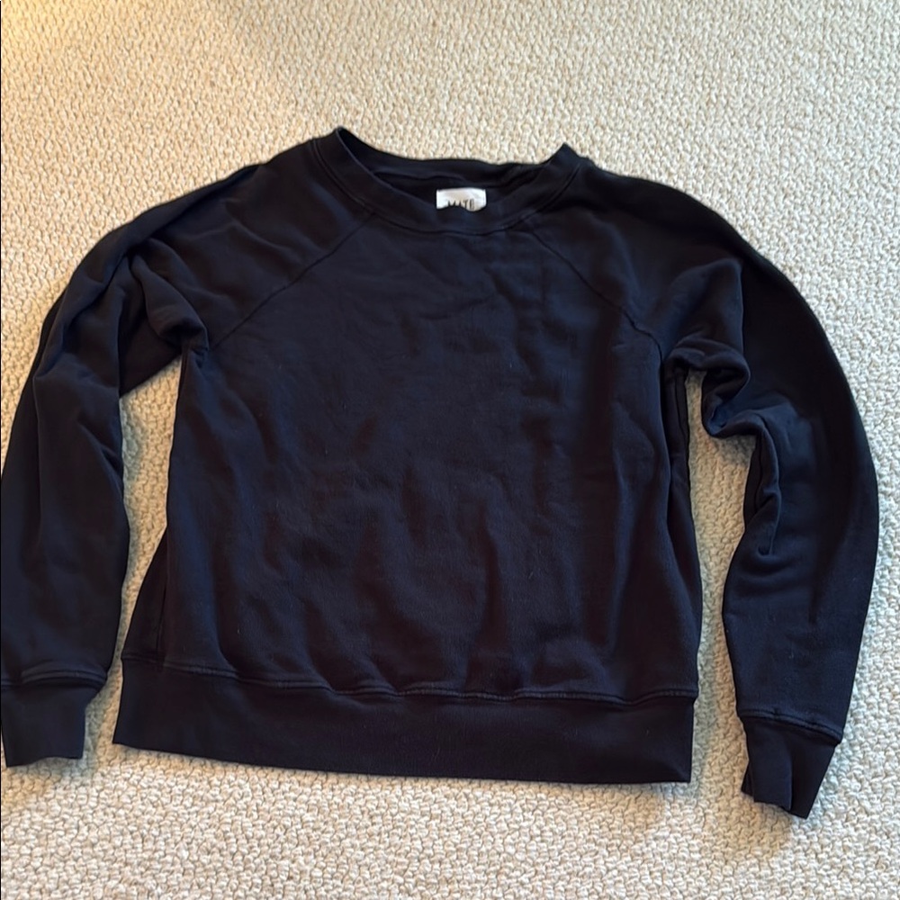 MATE the Label - Raglan French Terry sweatshirt - Black XS